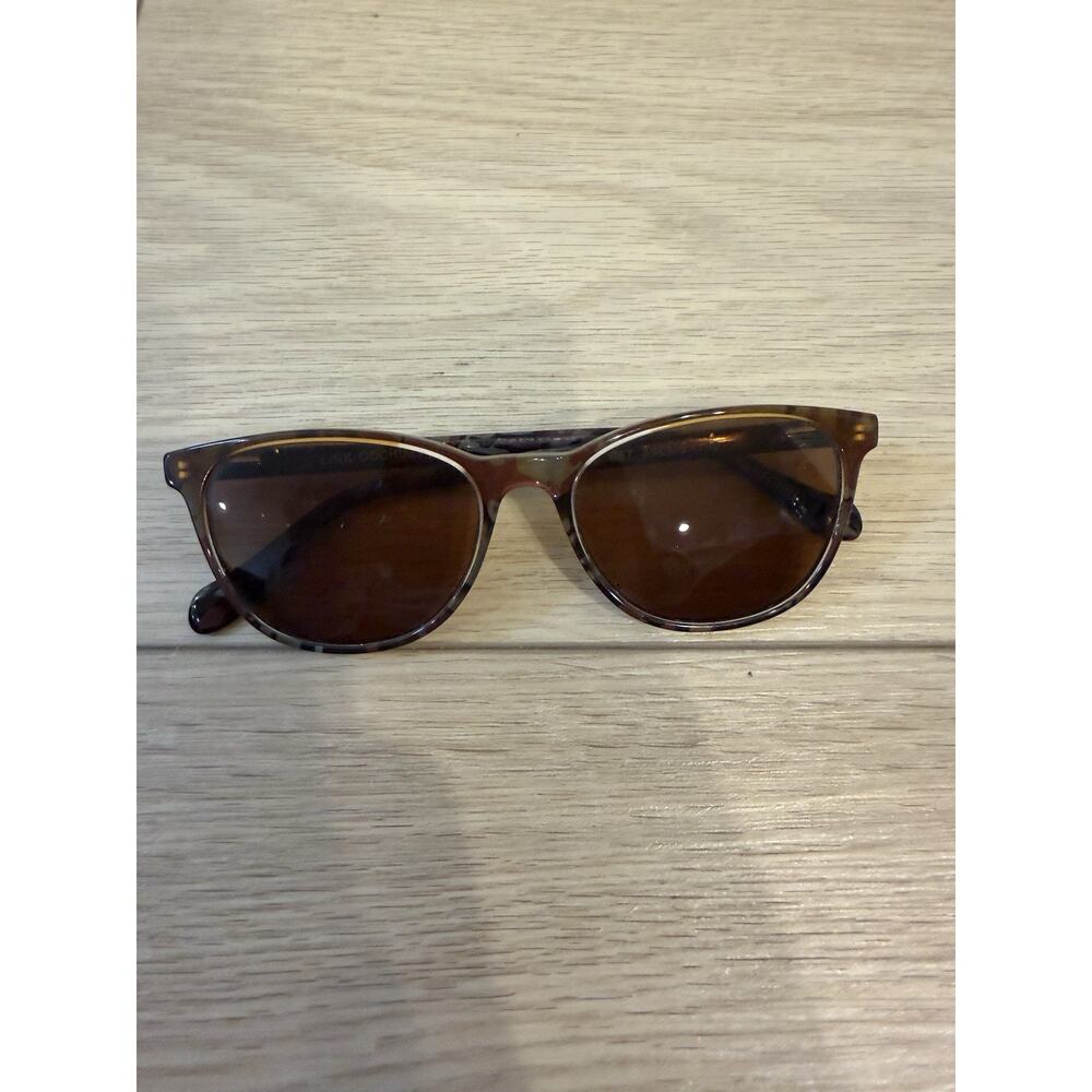 Link OCChiali Eyeglasses Frame 7175-C57 Women's Brown Plastic Full Rim 53-16-140